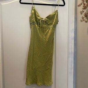 Green Princess Polly Mini Dress